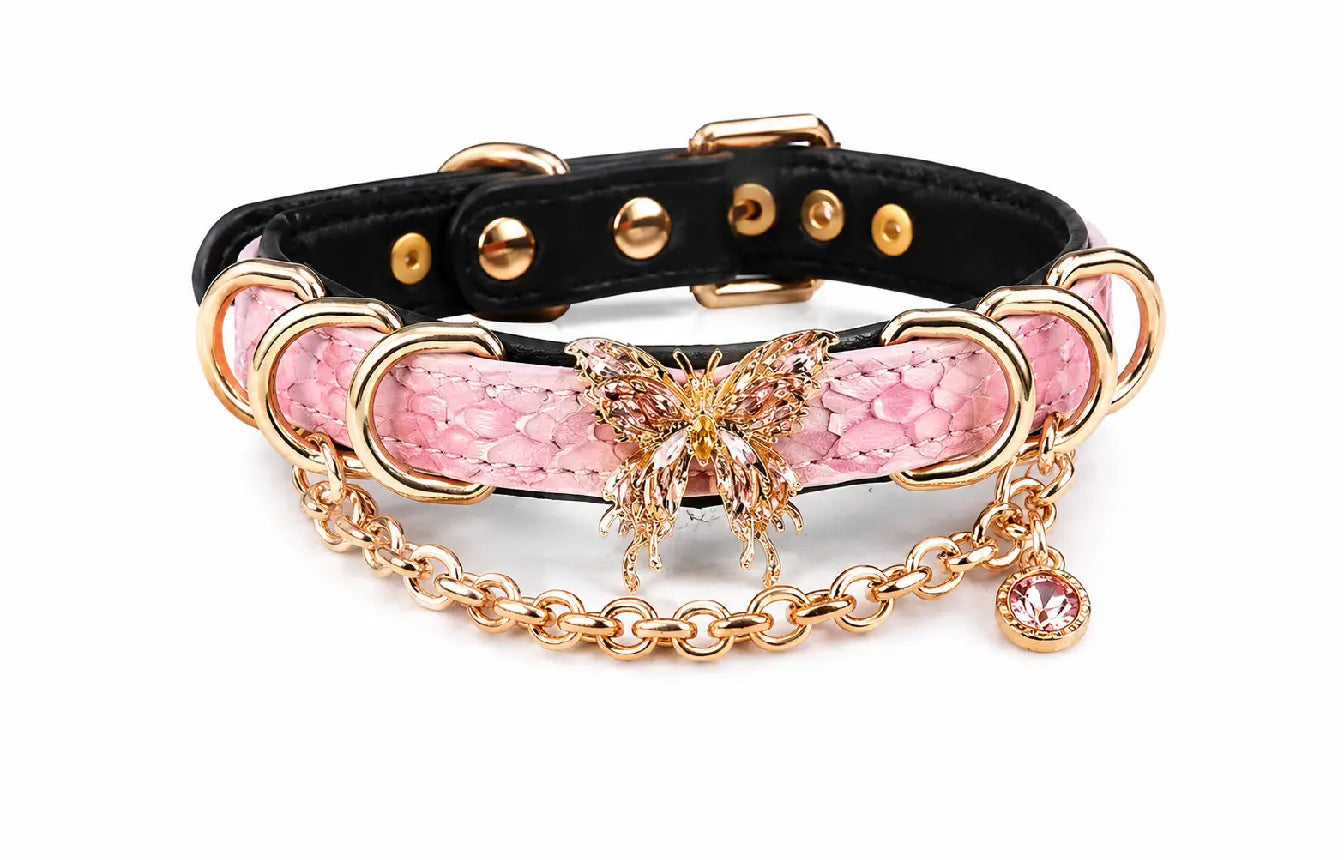 Butterfly Snake Choker Necklace