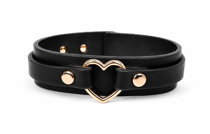 Custom Heart Nameplate Choker Necklace