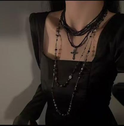 Starlit Layered Star Necklace