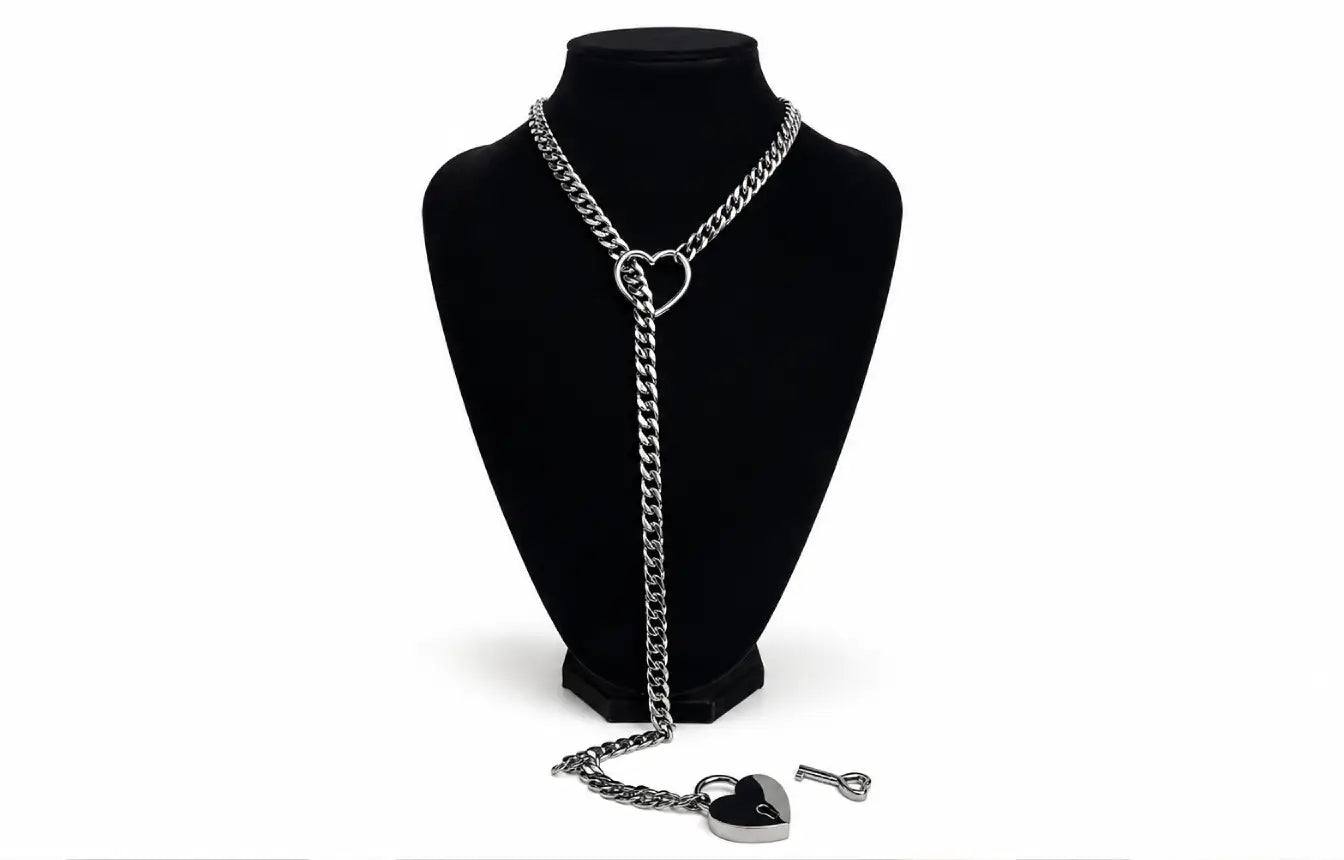 Lock & Key Slip Chain